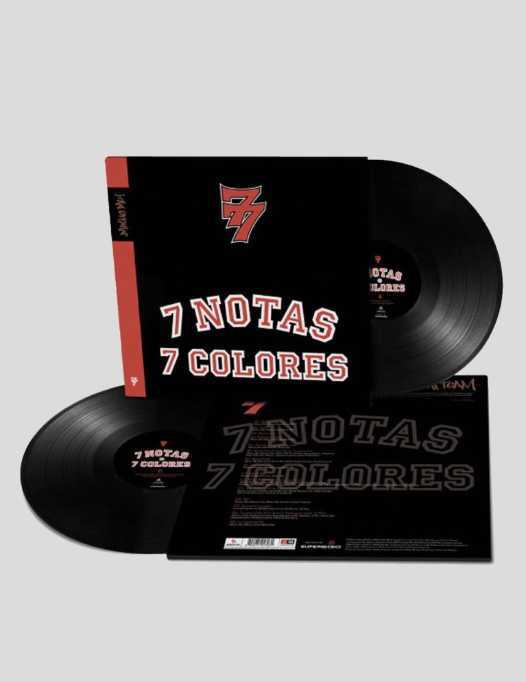 Disco VINILO 7 note 7 colori - 77 2lps